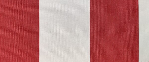 Tela blanco-rojo grande suntech