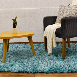 Tapete plain turquesa (10) 160×230